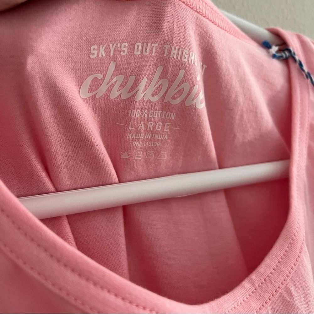 Chubbies Tank Top With Pocket Pink Men’s Size L
New - Picture 4 of 4